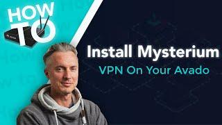 How to install Mysterium VPN node on AVADO