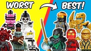 Worst VS Best LEGO Ninjago Minifigures...