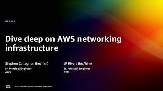 AWS re:Invent 2022 - Dive deep on AWS networking infrastructure (NET402)