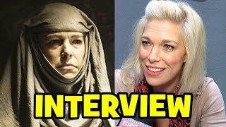 GAME OF THRONES Septa Unella Interview - Hannah Waddingham