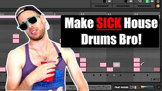 How to make SICK House Drum Beats | You Suck at Drums #5