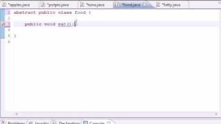 Java Programming Tutorial - 58 - Abstract and Concrete Classes