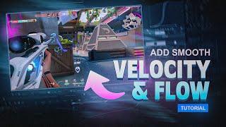 How To Add Velocity (Flow & Sync) To Your Valorant Montage | After Effects Time Remap Tutorial