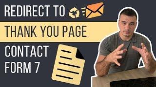 Contact Form 7 Redirect To URL After Submission | Redirect To Thank You Page Without A Plugin
