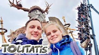 Wir testen "Toutatis" die höchste und schnellste Achterbahn Frankreichs!  | Parc Astérix Vlog 2023