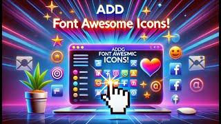 How to Use Font Awesome Icon to Website using CDN [2025]