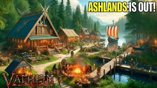 Day 1 of The Ashlands New Major Update | Valheim Gameplay | Part 1