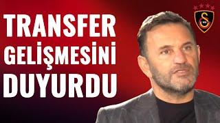 Okan Buruk Galatasaray'daki Transfer Gelişmelerini Duyurdu: "İki Transfer..."