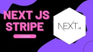 Set Up Payments With NextJS and Stripe.