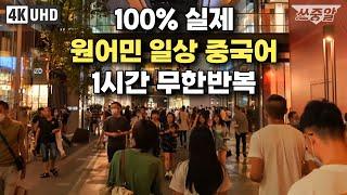 [4K] 그냥 틀어두세요 실제 중국어 회화ㅣ청두 힙한 쇼핑 거리