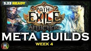 [PoE 3.23] META BUILDS AFFLICTION - WEEK 4 - MOST PLAYED BUILDS - POE AFFLICTION LEAGUE - POE BUILDS