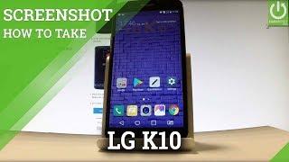 LG K10 (2017) SCREENSHOT / Capture Screen / Edit & Delete Pictures