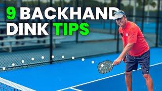 9 Tips to Perfect Your Backhand Dink