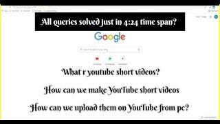 How to upload youtube shorts from pc | How to make youtube shorts|  Youtube shorts