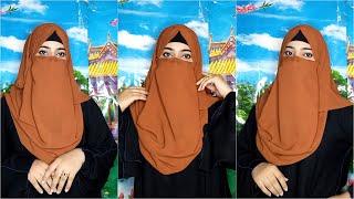 Full Coverage Hijab with Niqab | My Everyday Hijab Style | Hijab Tutorial  | Iqra Farhan