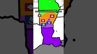 MIMAL The Elf Imperialism 1V1 - U.S States Compared #16 - #mapping #shorts #minnesota #arkansas #map