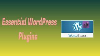 11 Essential WordPress Plugins (Every New Website Must Have these Plugins)