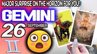 Gemini MAJOR SURPRISE ON THE HORIZON FOR YOU️ horoscope for today SEPTEMBER 26 2024  #gemini