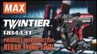 MAX USA Corp. - NEW TWINTIER® RB443T Rebar Tying Tool