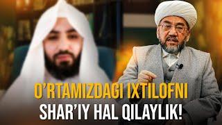 Keling o'rtamizdagi ixtilofni shar'iy hal qilaylik! | Ustoz Abdulloh Zufar