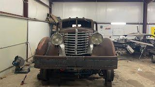 1947 diamond t pickup build part 2