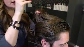 How to Gel Your Hair for Men : Hair Styling for Men & Women