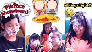 Pie Face Challenge / Funny Videos / Siblings Ultimate Fight