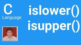 Islower function and isupper function in C