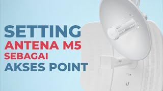 Cara Setting access point Ubiquiti Untuk Powerbeam M5 Pemancar Wifi AP Mikrotik