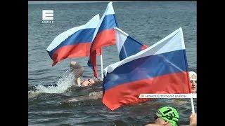 На красноярском водохранилище стартовал заплыв на 180 километров