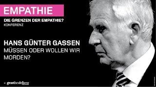 Hans Günter Gassen – Müssen oder wollen wir morden? – Interview – DAI Heidelberg