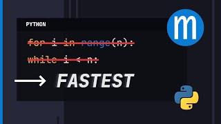 The Fastest Way to Loop in Python - An Unfortunate Truth