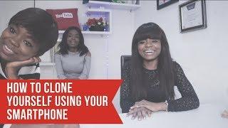 Clone tutorial: How I Clone myself  in a Video Using my Smartphone: