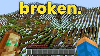 I Traveled BEYOND Minecraft's BORDER... (In Survival)