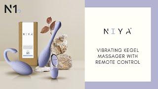 NIYA - Unboxing video of NIYA 1 Vibrating Kegel Massager with Remote Control