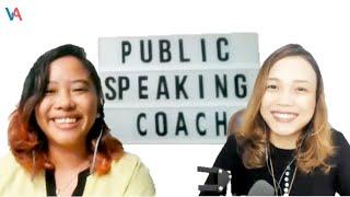 Becoming An Online Public Speaking Coach | Ate Interviews Nizley Alferez