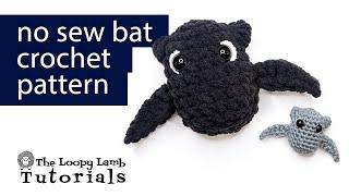 How to Crochet a No Sew Bat - Batilda Free Crochet Bat Pattern