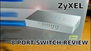 ZyXel 8 Port Switch Review (GS-108Bv3)