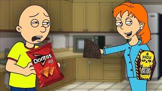 Rosie Gives Caillou The One Chip Challenge/Grounded BIG TIME