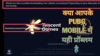 Pubg Would you like to enable downloading over cellular connections part-1 Problem solve