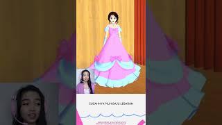 Mama yoga pilih Baju lebaran sampe pingsan | Baju baru #sakuraschoolsimulator #shorts