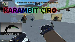 Karambit ciro counter blox event 2021