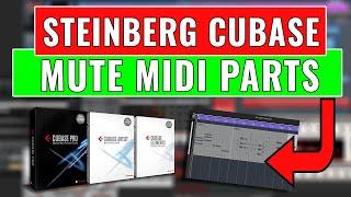 Steinberg #Cubase: How to Mute MIDI Parts in Steinberg Cubase - OBEDIA Cubase Training