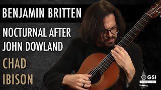 Benjamin Britten's "Nocturnal After John Dowland" played by Chad Ibison on a 1969 Hermann Hauser II