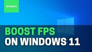 [2023] How to OPTIMIZE Windows 11 For GAMING & Increase FPS