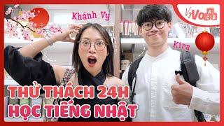 Thử thách 24h Học Tiếng Nhật tại Nhật Bản | Bí kíp Tự Học Ngoại Ngữ VyVocab Ep.108