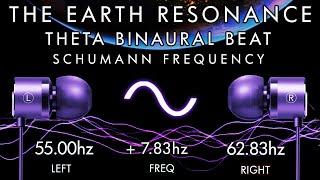 The 7.83hz Earth Resonance - Theta Binaural Beat Schumann Frequency