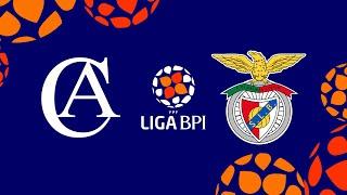 Liga BPI | Resumo | Clube Albergaria 1 - 3 SL Benfica | Jornada 10