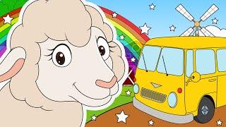 Wheels on the Bus go round and round | Chirpy Toons Nursery Rhymes