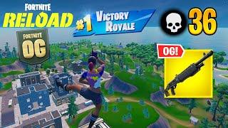 Fortnite Reload | High Kill Solo vs Squads Ranked Gameplay (Keyboard & Mouse)